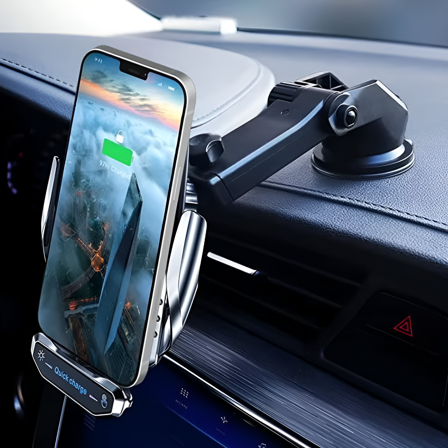 Support de téléphone automatique à recharge par induction