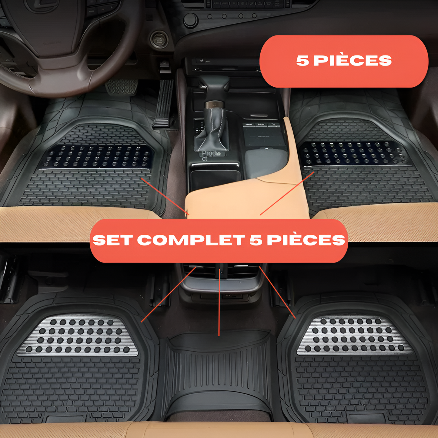 Tapis de sols universels étanches toutes saisons