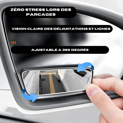 Miroirs de rétroviseurs de parcage et angles morts