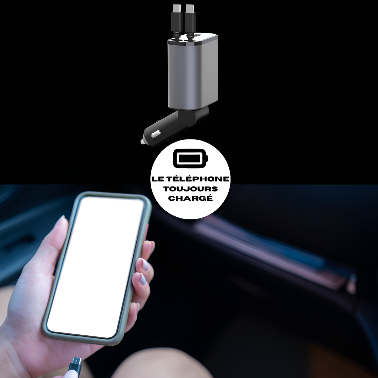 Chargeur rétractable