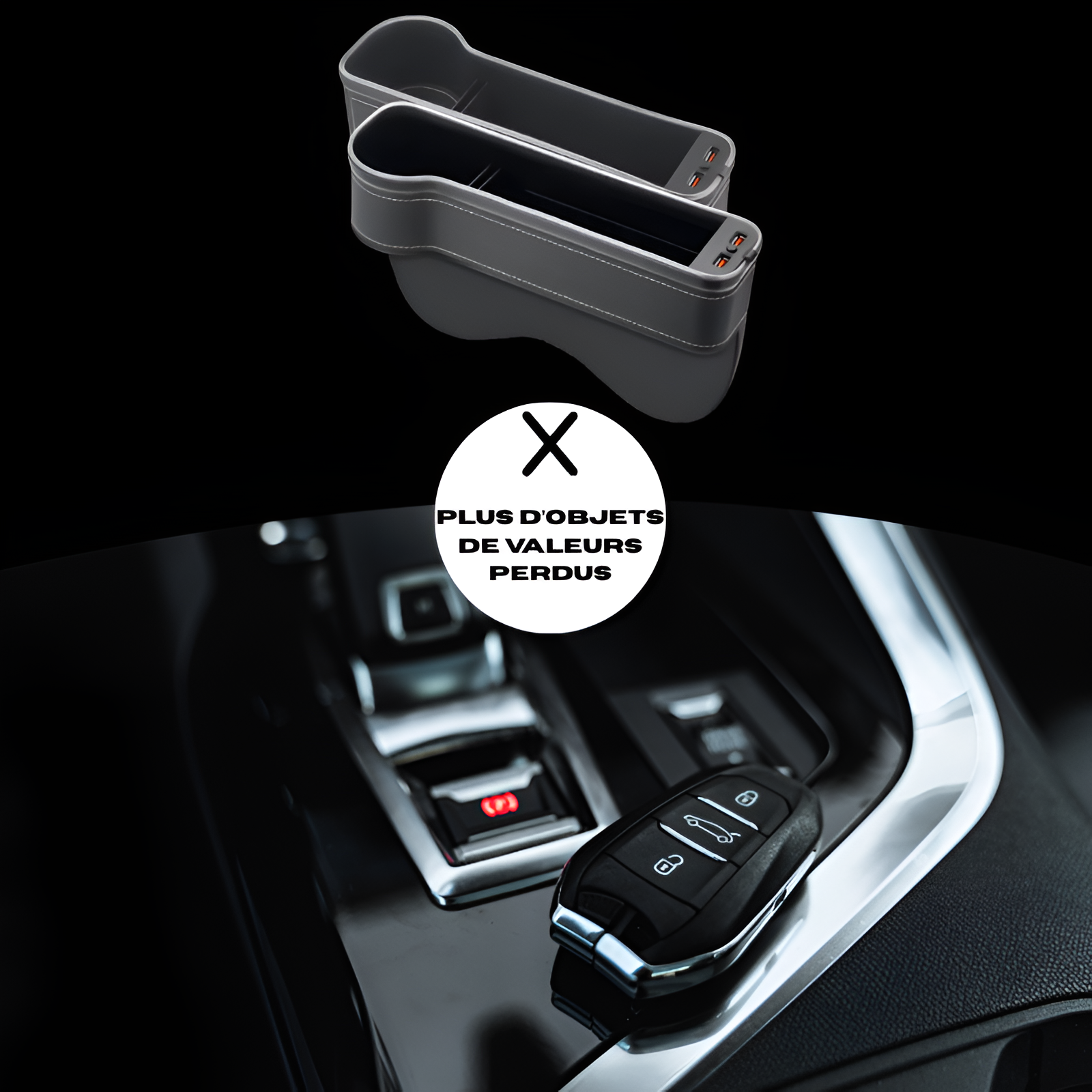 Organisateur d'entre siège multifonctions