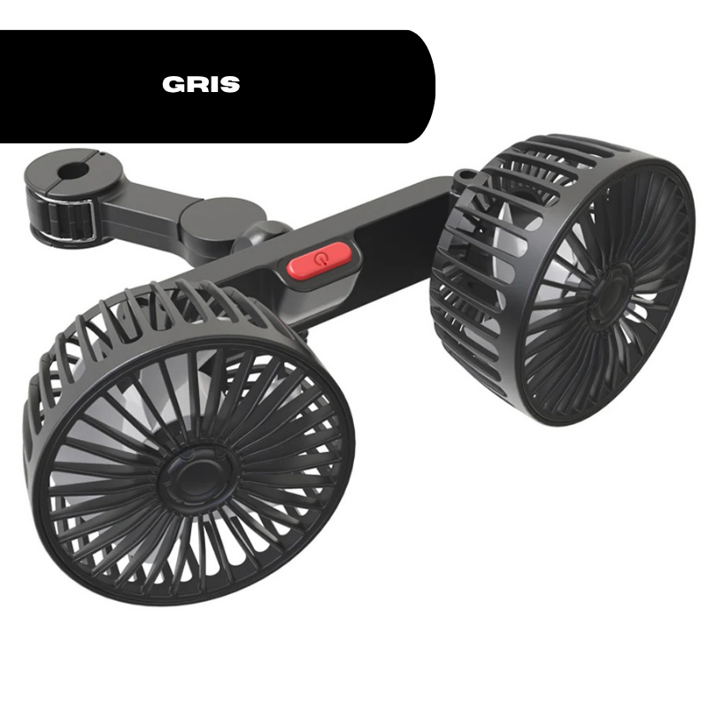 Ventilateur d'arrière de voiture 360°