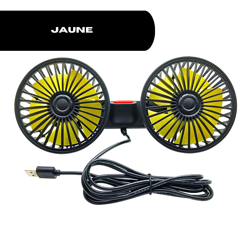 Ventilateur d'arrière de voiture 360°